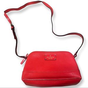 Kate Spade Wellesley Hanna Red Crossbody Purse